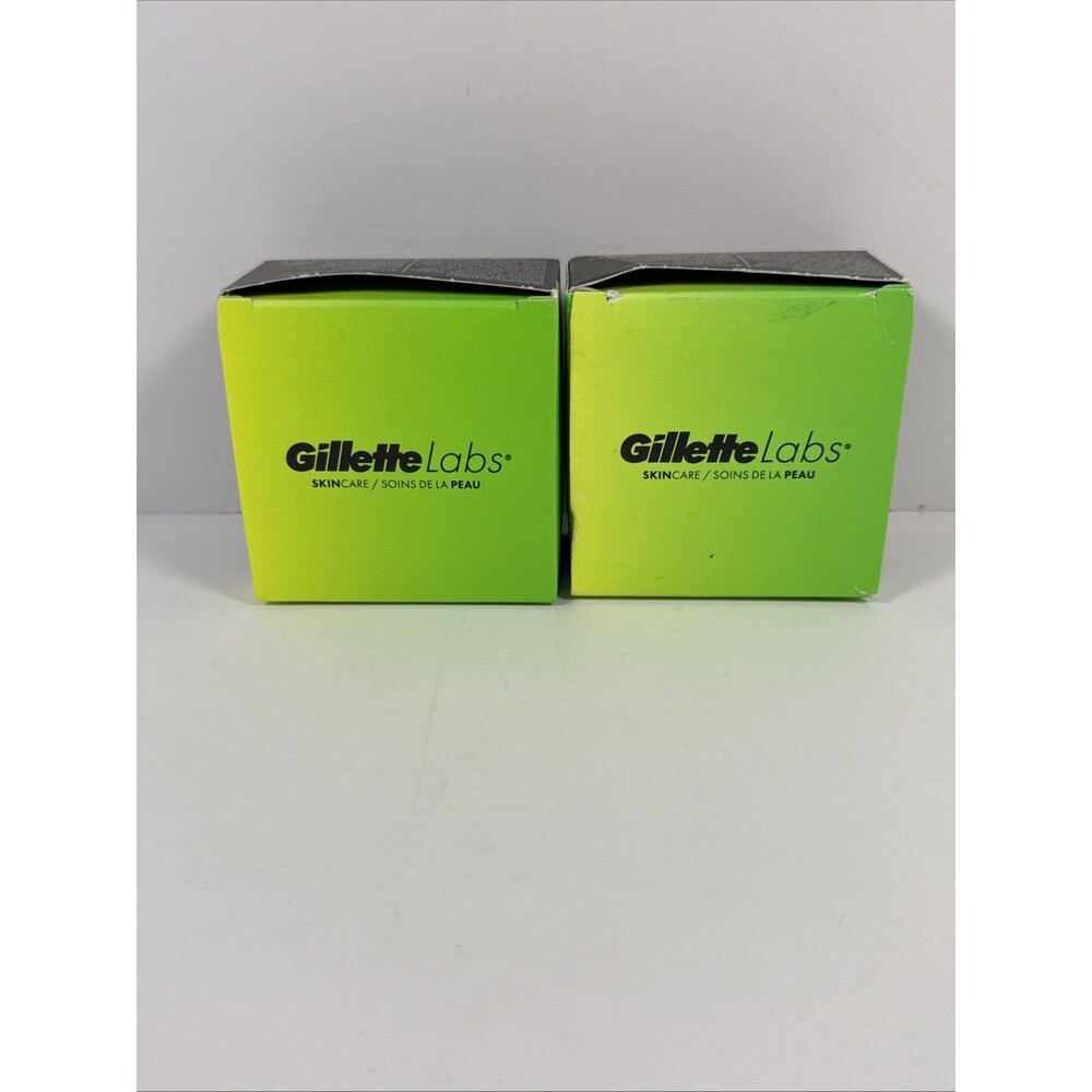 Gillette Labs Fast Absorbing Moisturizer Cream Ultra Lightweight 3.4oz Lot of 2